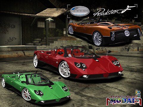 Need for Speed » NFS Most Wanted. Pagani Zonda Roadster F