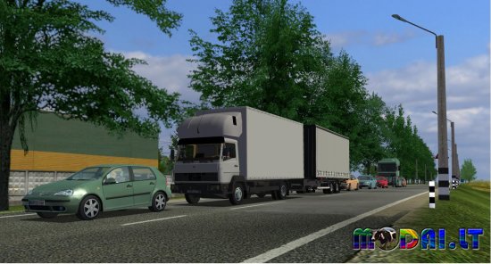German truck simulator mercedes benz atego #2