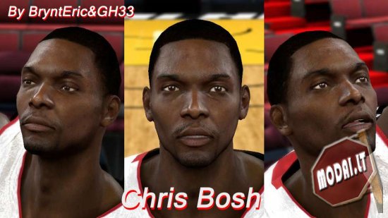 Chris Bosh Cyber Face