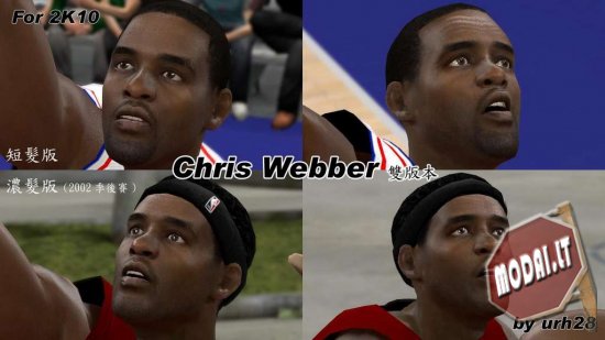 Chris Webber Cyber Face