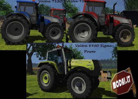  Valtra T-Series, and 8950-Pack 