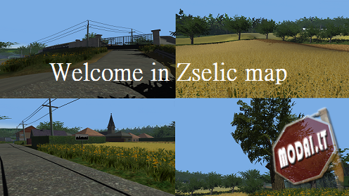 Welcome in Zselic map