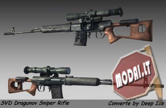  SVD Dragunov Sniper Rifle