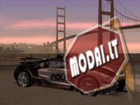 Bugatti Veyron for the SFPD