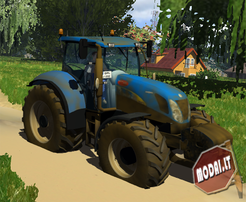 New Holland T7040 Autocommand (Dirty)