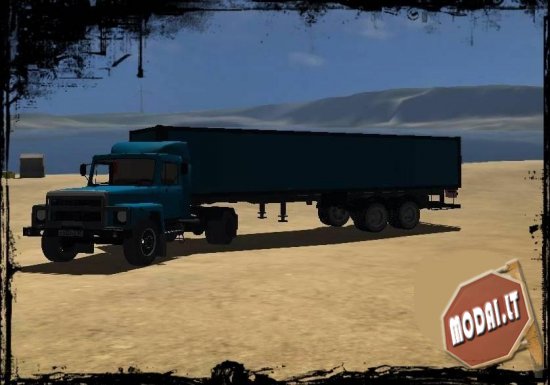 Gaz 3309 + trailer