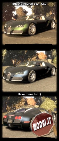 Bugatti Veyron 16.4 V2.0 NFS UC