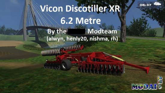 Vicon Discotiller XR 6.2 Metre