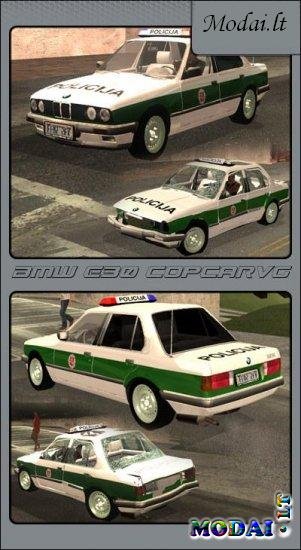 BMW E30 Sedan - Police