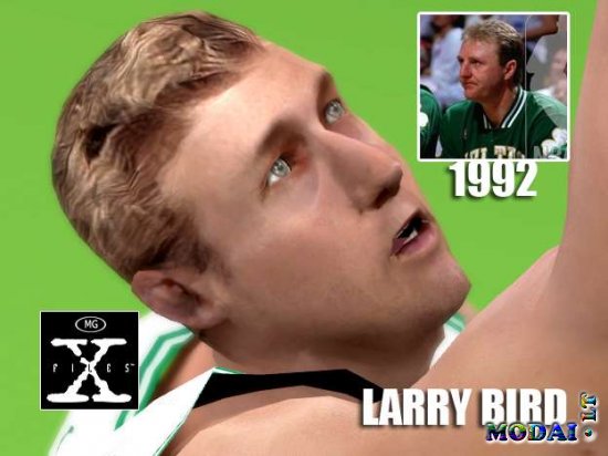 Larry Bird 92 Cyber Face