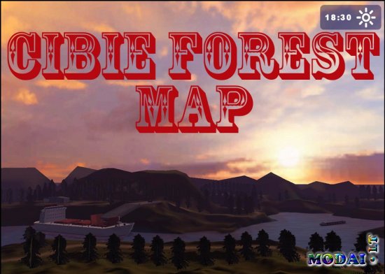 Cibie Forest Map