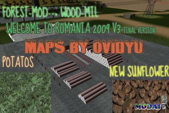 WELCOME TO ROMANIA 2009 V3 (final version) maps by ovidyu