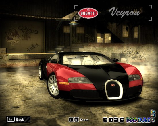 Bugatti Veyron (Pilnas tiuningas)