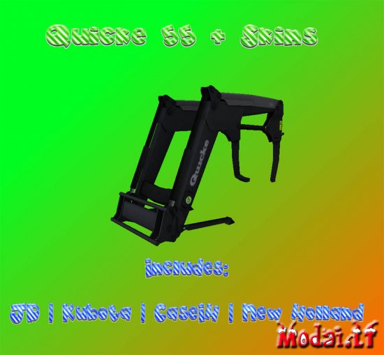 Quicke 55 Loader (With extra skins)