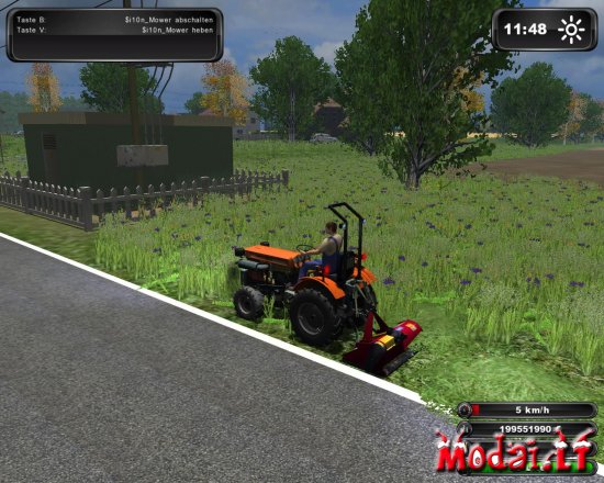 Kubota + Mower