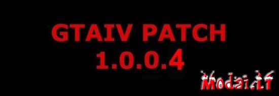 GTAIV Patch 1.0.0.4