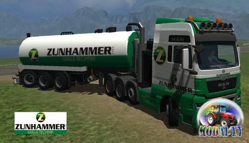 MAN TGX & Zunhammer Manure Tanker