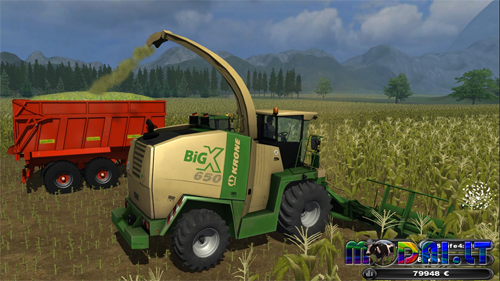 Krone BigX 650 and Krone Easycollect 7500