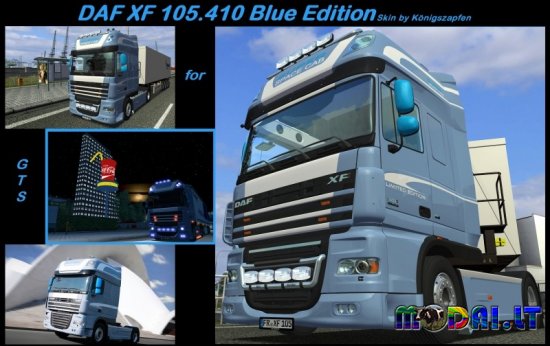 DAF XF 105.410 BLUE EDITION