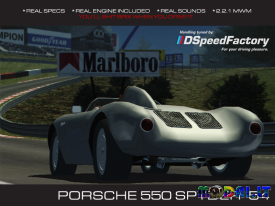 Porsche 550 spyder '54