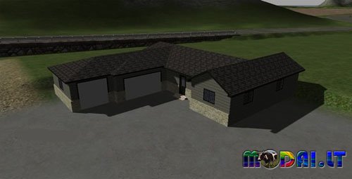 Haus mit Garagen