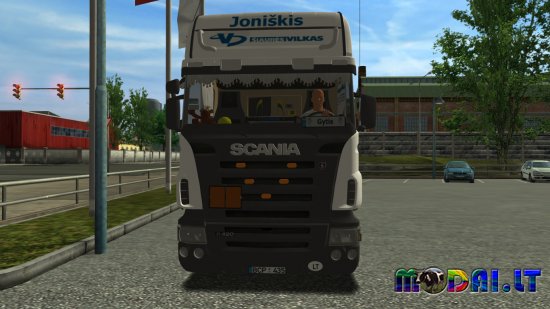 Šiaurės Vilkas Scania R420&Schmitz Cargobull