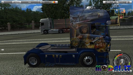 Scania "Tuning" + Interior