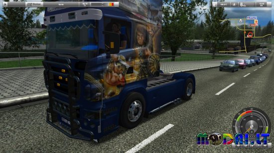 Scania "Tuning" + Interior