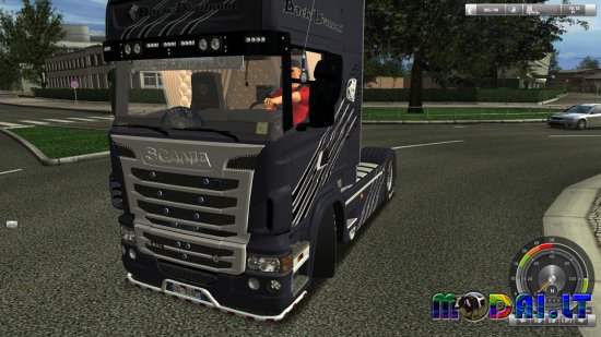 Scania R620 Dark Diamond + INTERIOR