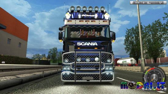 SCANIA 6X4 The King + interior