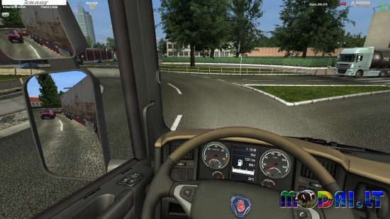 Scania R440 + trailers + interior