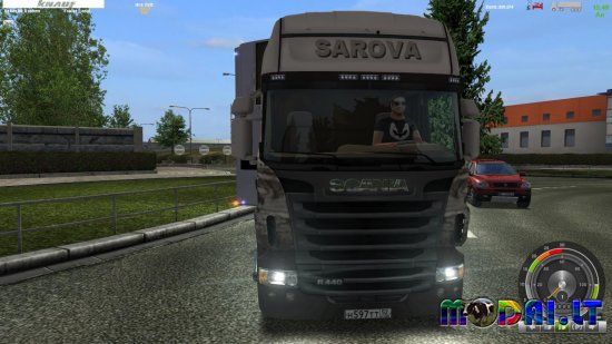Scania R440 + trailers + interior