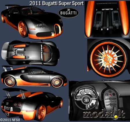2011 Bugatti Veyron 16 Super Sport