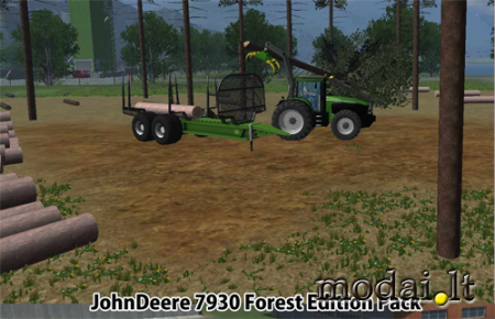 John Deere 7930 Forest Edition ModPack
