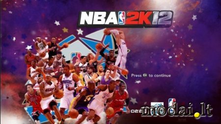 NBA ALL-STAR 2012 Startup Screen