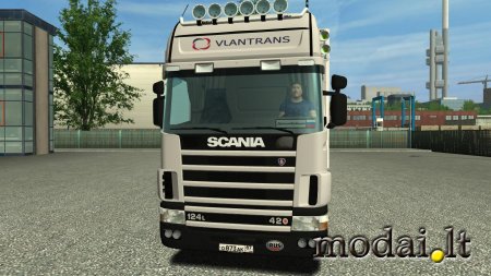 "VLANTRANS" Scania 124L 420&Schmitz S.K.O
