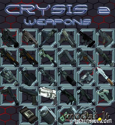 Crysis 2 Wepons