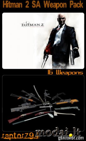 Hitman 2 Weapons