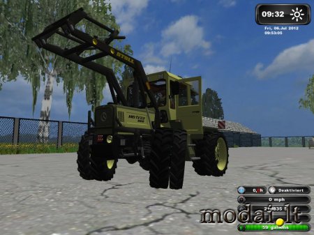 MB trac 800 Frontloader