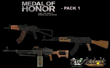Medal Of Honor 2010 Weapon pack