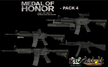 Medal Of Honor 2010 Weapon pack