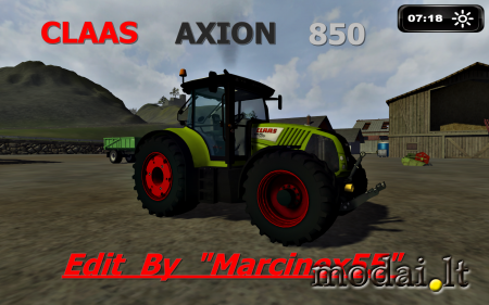 CLAAS AXION 850 "Edit Marcinex55" V2