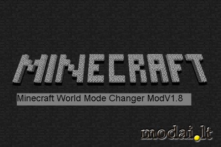Minecraft World Mode Changer ModV1.8
