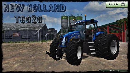 New Holand T8020