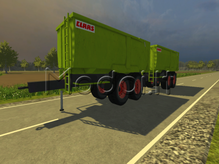 Claas Tandem Trailer v 1.0