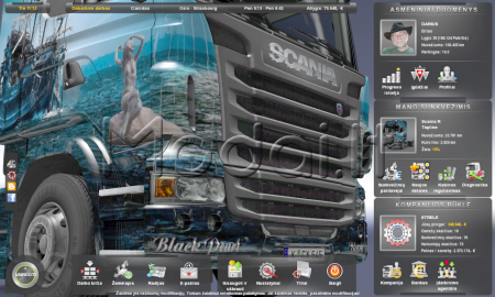 Scania Black Pearl Skin