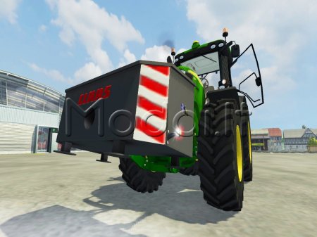 Claas Xerion weight