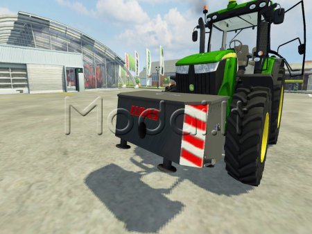 Claas Xerion weight