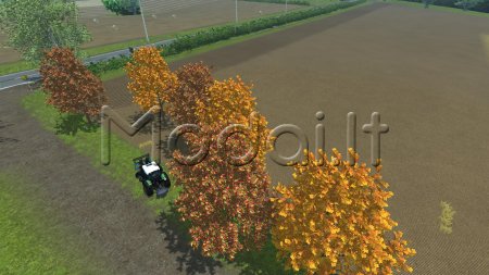 Autumn trees placeable v 2