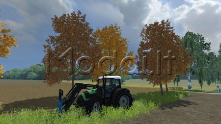 Autumn trees placeable v 2